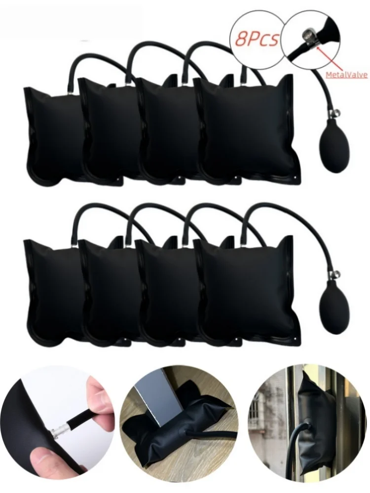 Kit de cale de pompe à air avec airbag gonflable – Réparation de portes de voiture, sélection de serrures, outil d'installation de fenêtres | Ensemble d'outils pour serrurier et automobile