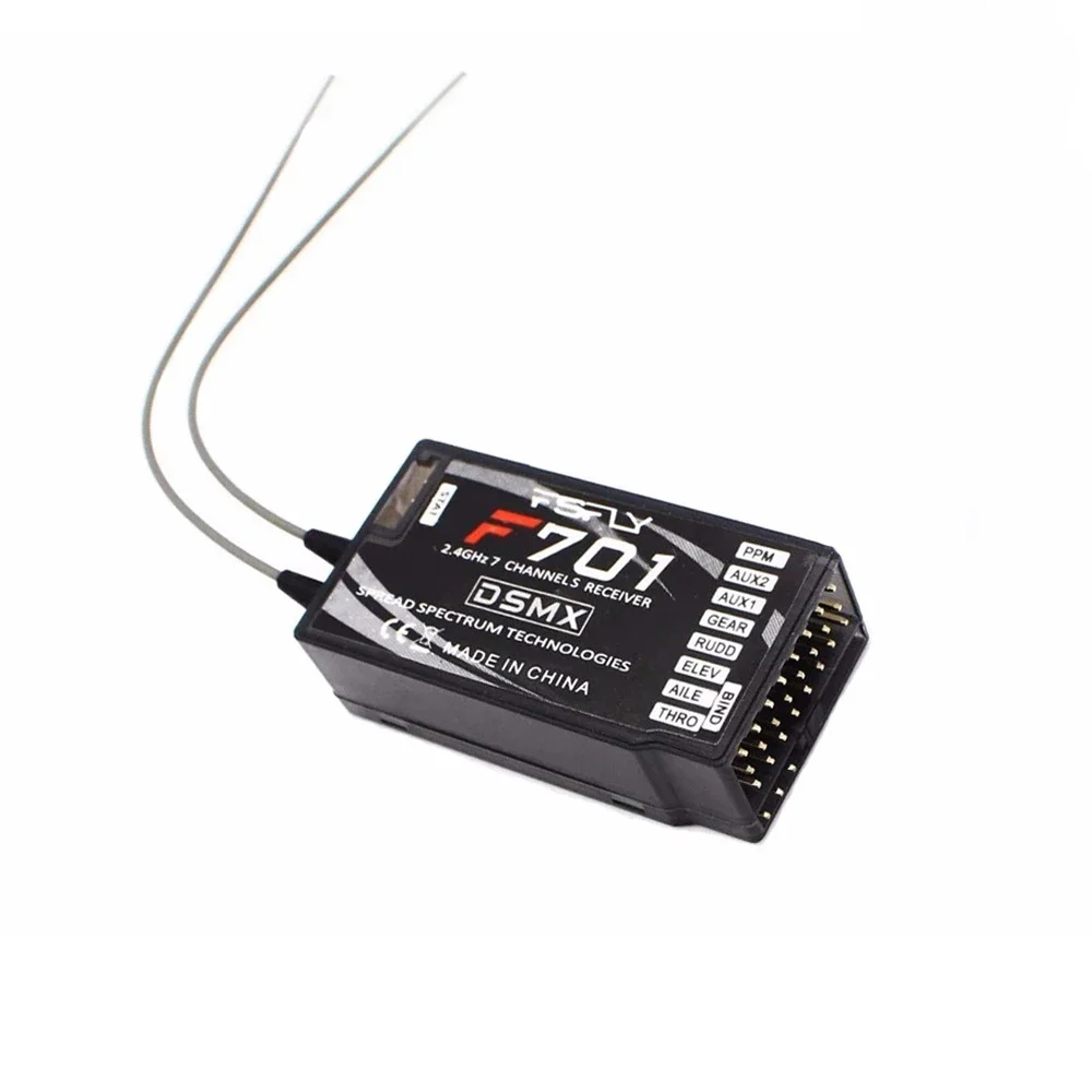 F701 2.4G 7Ch RC Receiver (Replace AR7000) Support PPM channel 3.5–9.6V For DX6I DX7 DX9 DSMX DSM2 Remote Control System quadcop