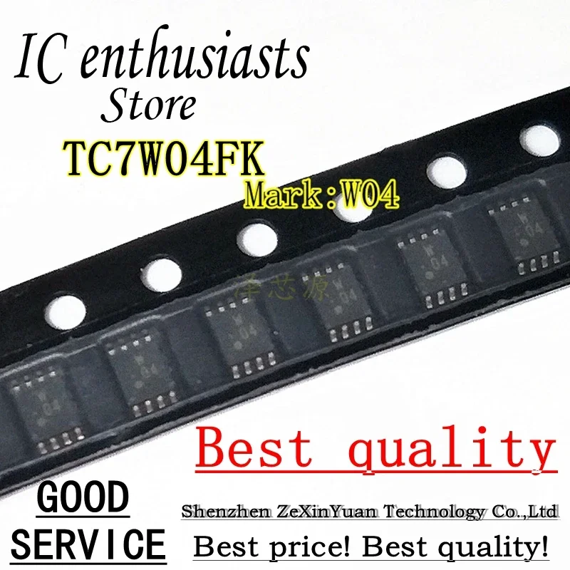 

10PCS TC7W04FK TC7W04 7W04 TSSOP8 new original