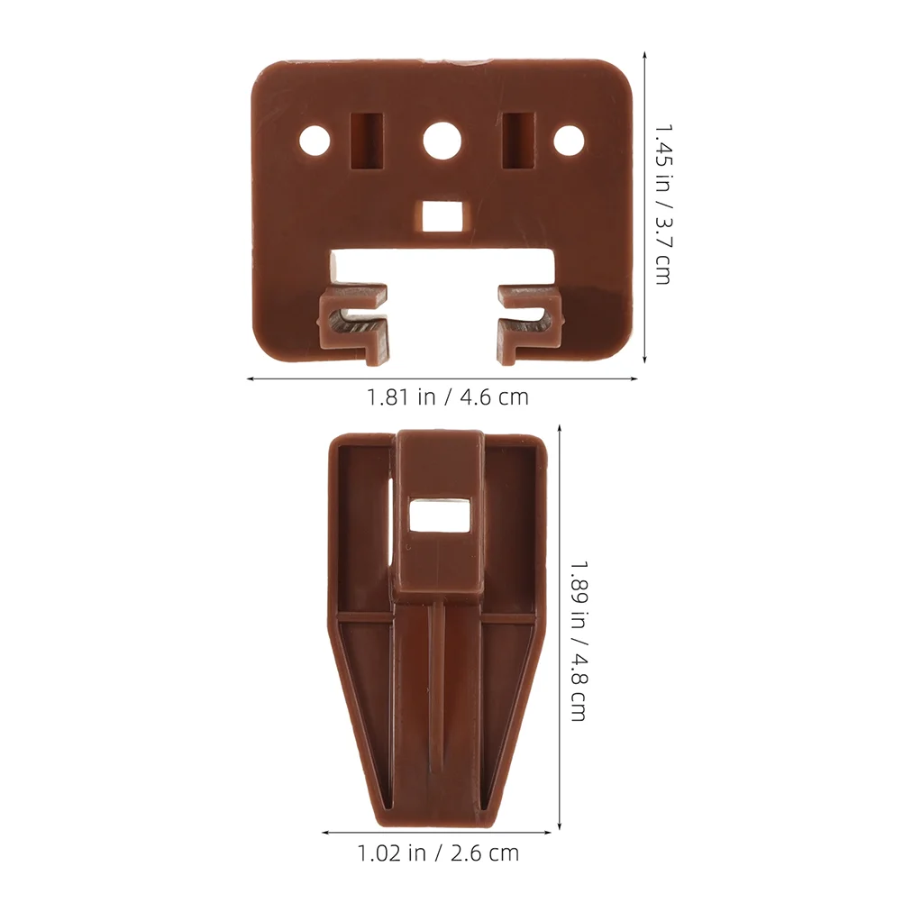 5 Sets Drawer Rail Kit Guide Dresser Slides Limiter Pulley Sliding Hardware Metal Positioner