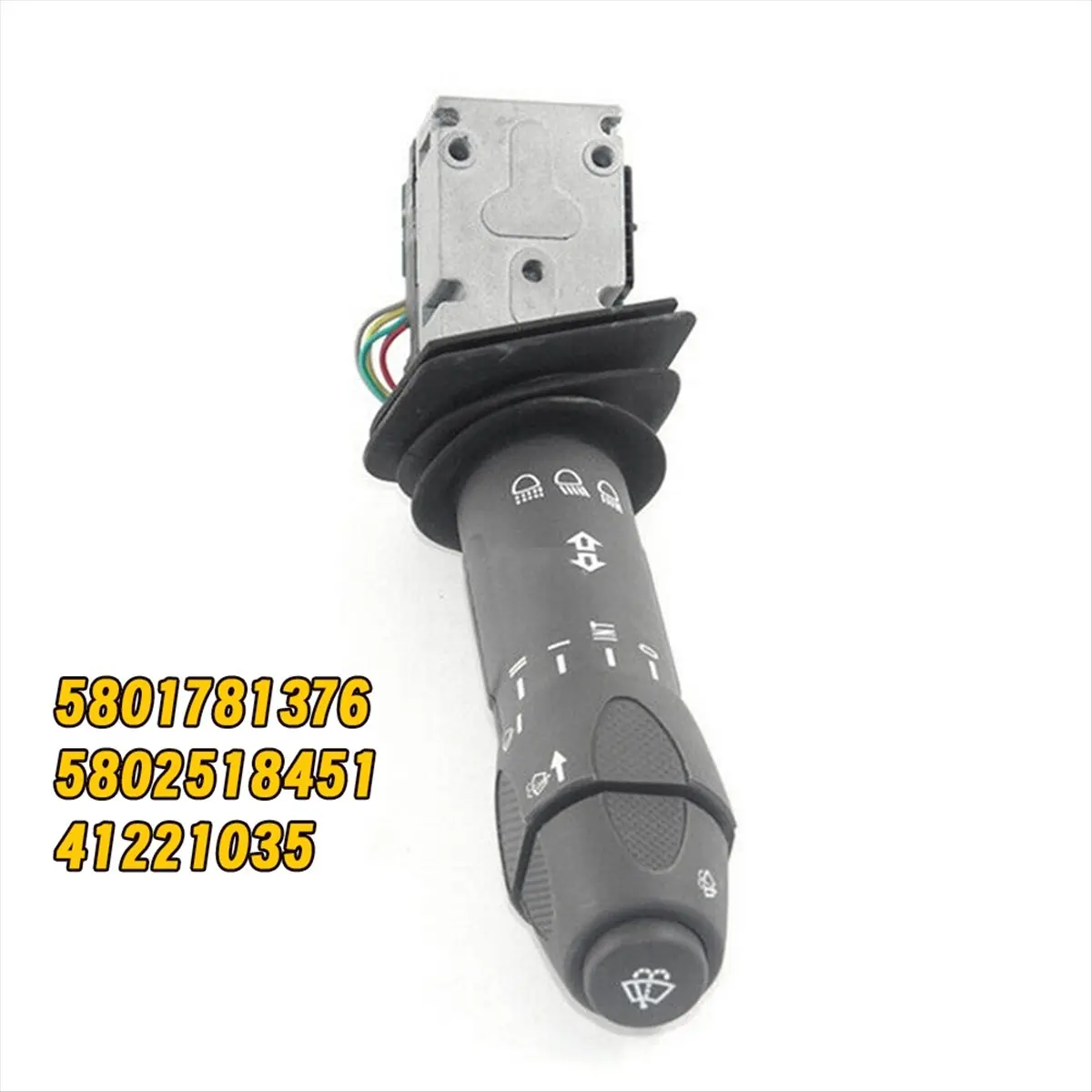 AMAW Car Steering Column Combination Switch for Iveco Stralis Trakker 5801781376 5802518451 41221035 Steering Wiper Switch