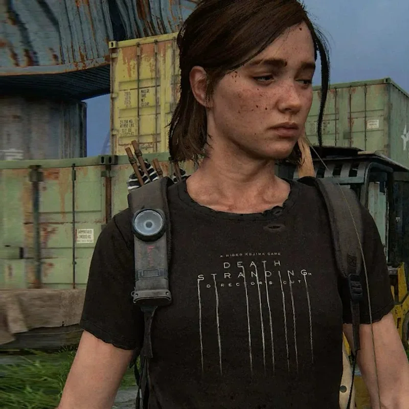 Death Stranding Director's Cut Game Graphic T-Shirt Cotton Men Women Streetwear Tee
