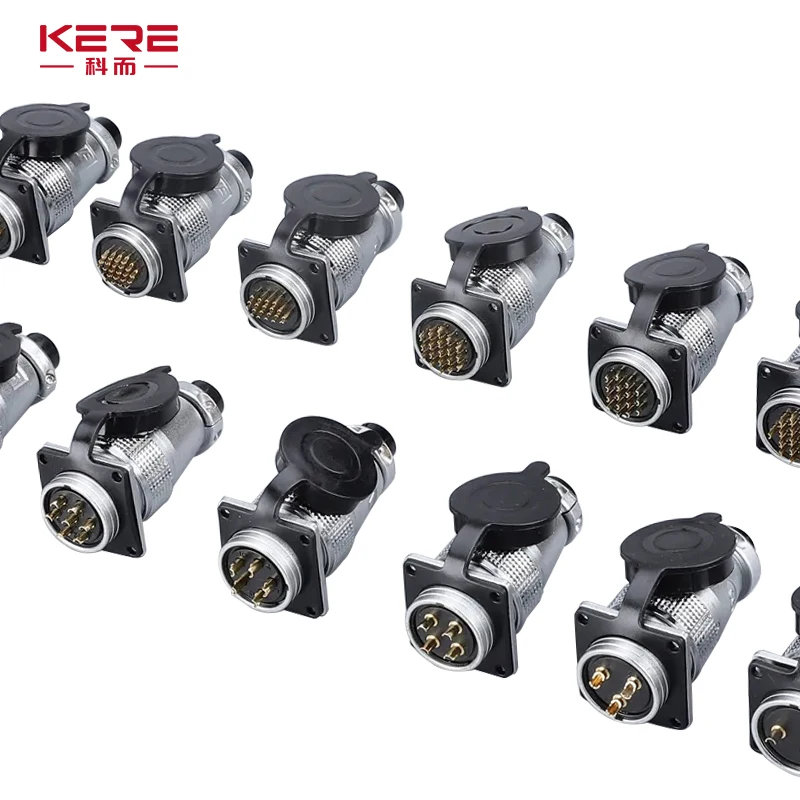 KERE PLS28 P28-2/3/4/5/7/8/10/12/16/17/20/24 Core26 Pin Connector WS28 Aviation Male Female Plug Socket Connector