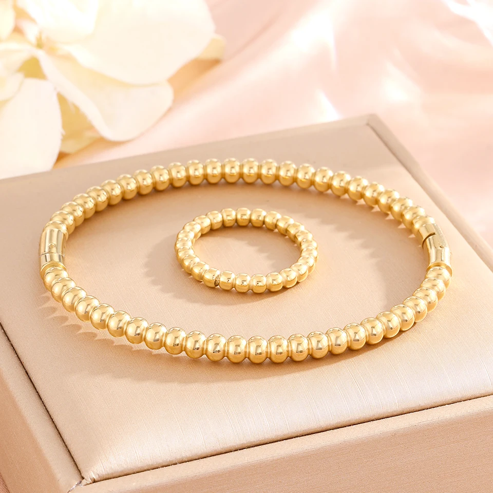 Women's Fashion Stainless Stee - Men Accessories Ring And Bracelet recension och pris
