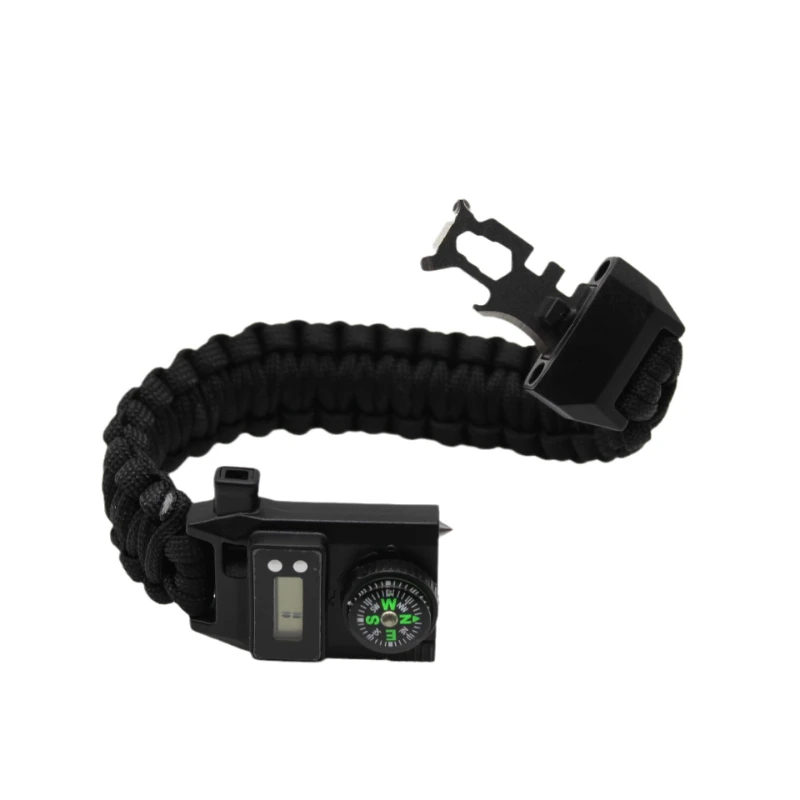 

Electronic Watch Outdoor Parachute Cord Carrying Strap Survival Woven Bracelet Wilderness Adventure Seven-Core Parachute Cord