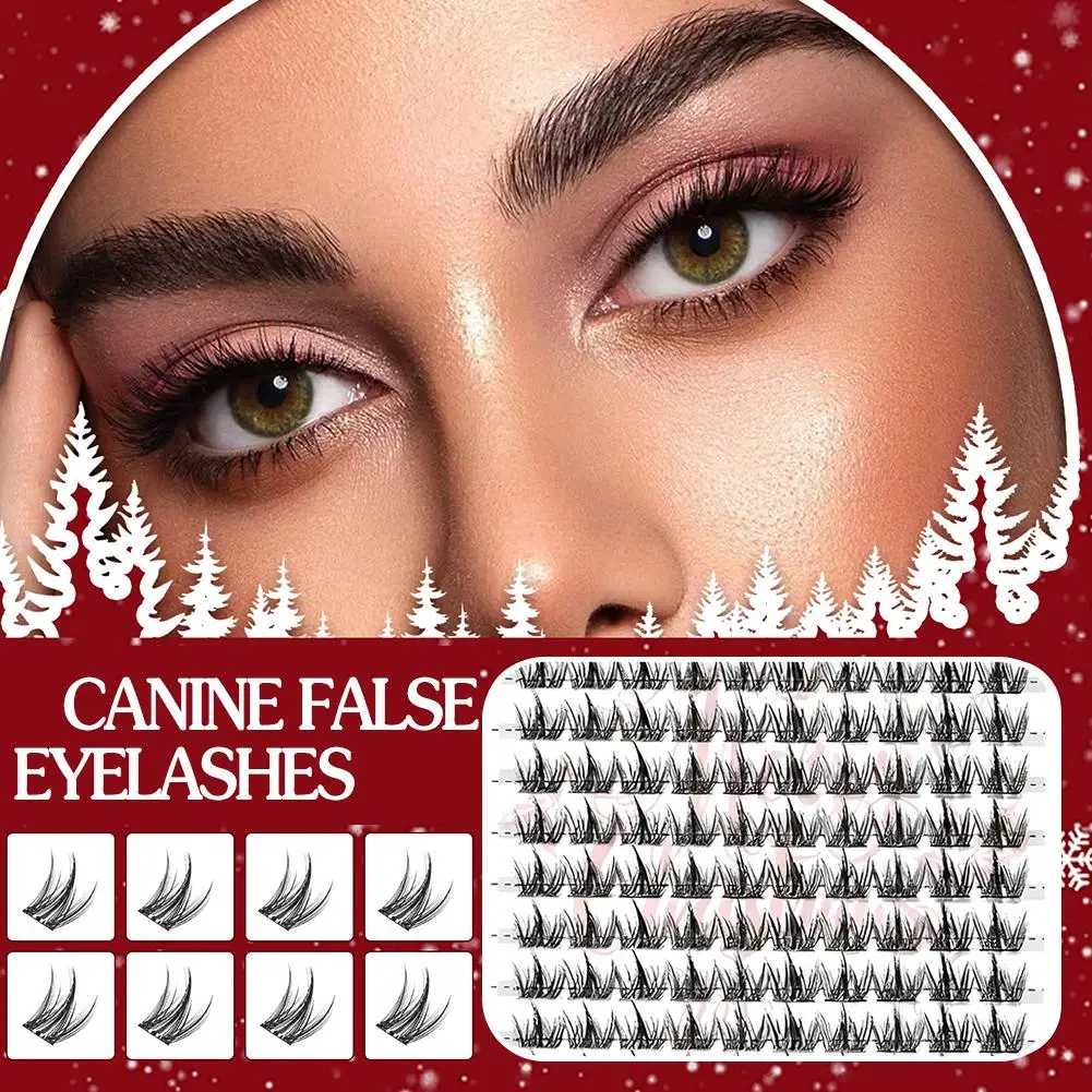 14 صفًا رموش صناعية ذات سعة كبيرة خالية من الغراء رموش ثلاثية الأبعاد لتقوم بها بنفسك رموش مكياج مجموعات تمديد واحدة C3Y6 #4