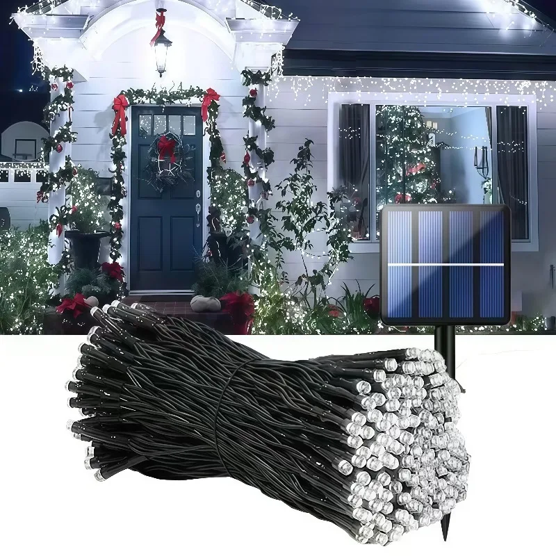 

Solar String Light 7m 50 LED Waterproof 8 Modes Fairy Lights for Christmas Halloween Party Decoration