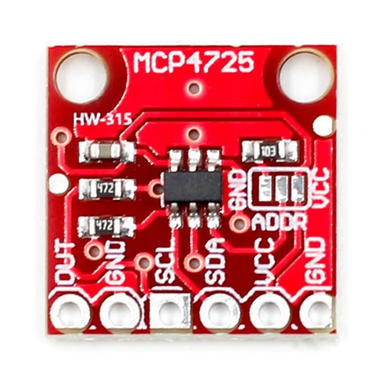 N75R-MCP4725 I2C DAC Digital Converter Module Digital To Analong EEPROM Development Board For Arduino Durable Easy Install