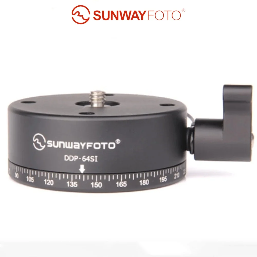 

Sunwayfoto Panoramic Indexing Rotator DDP-64SI for Panoramic Head Perfect for Benro, Sirui, Manfrotto, Gitzo Tripod