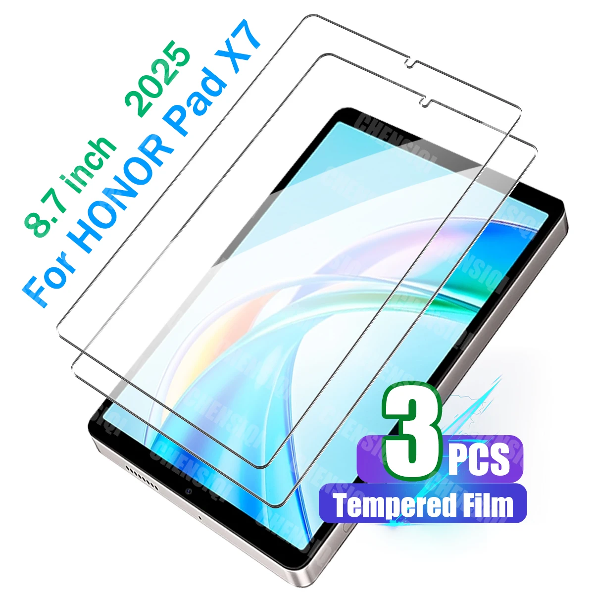 

Защитная пленка для планшета HONOR Pad X7 (2025) 8,7 "HD Clear, твердость 9H, прозрачная ударопрочная прочная защитная пленка для экрана