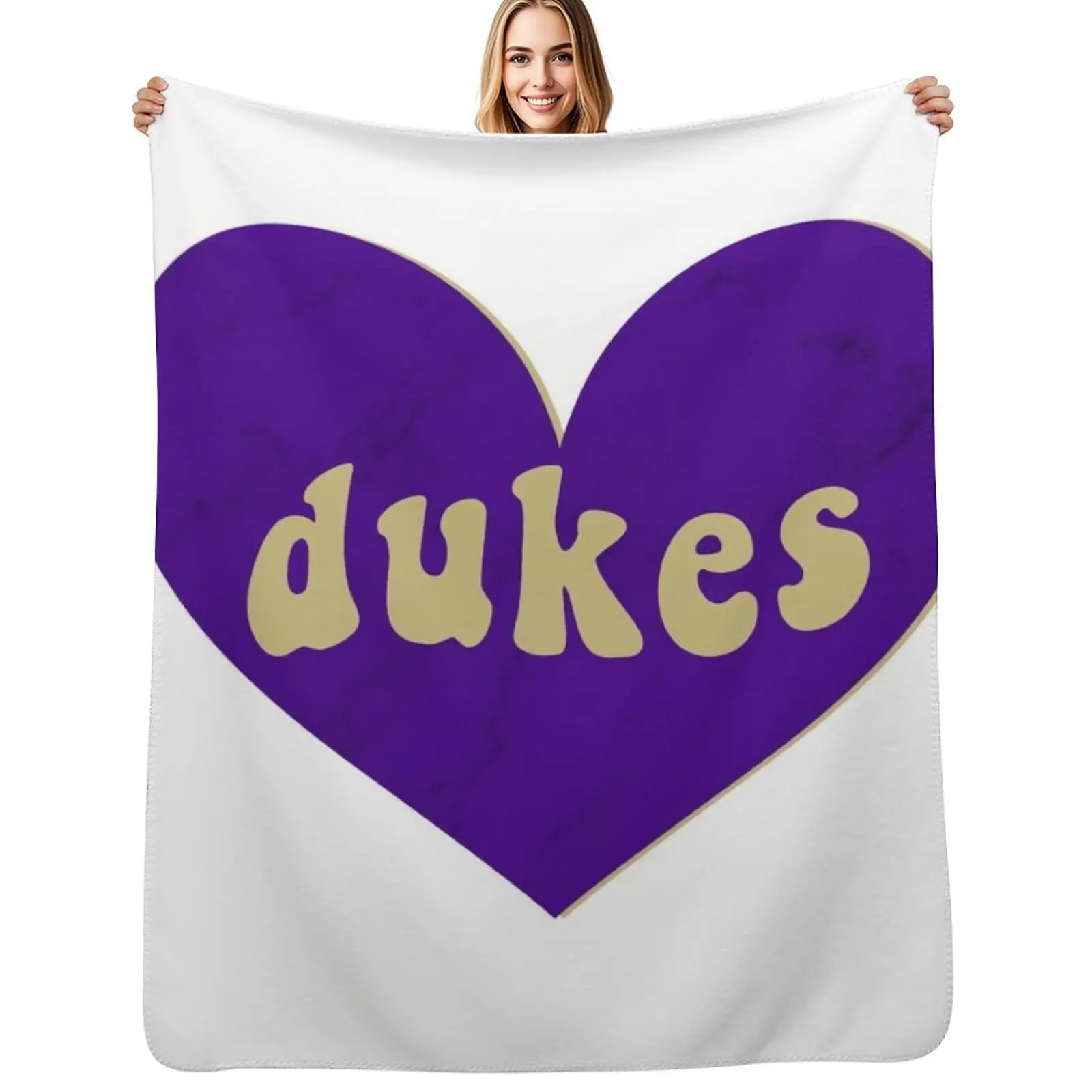

DUKES heart Throw Blanket blankets ands for babies Blankets Sofas Of Decoration Decorative Beds Blankets