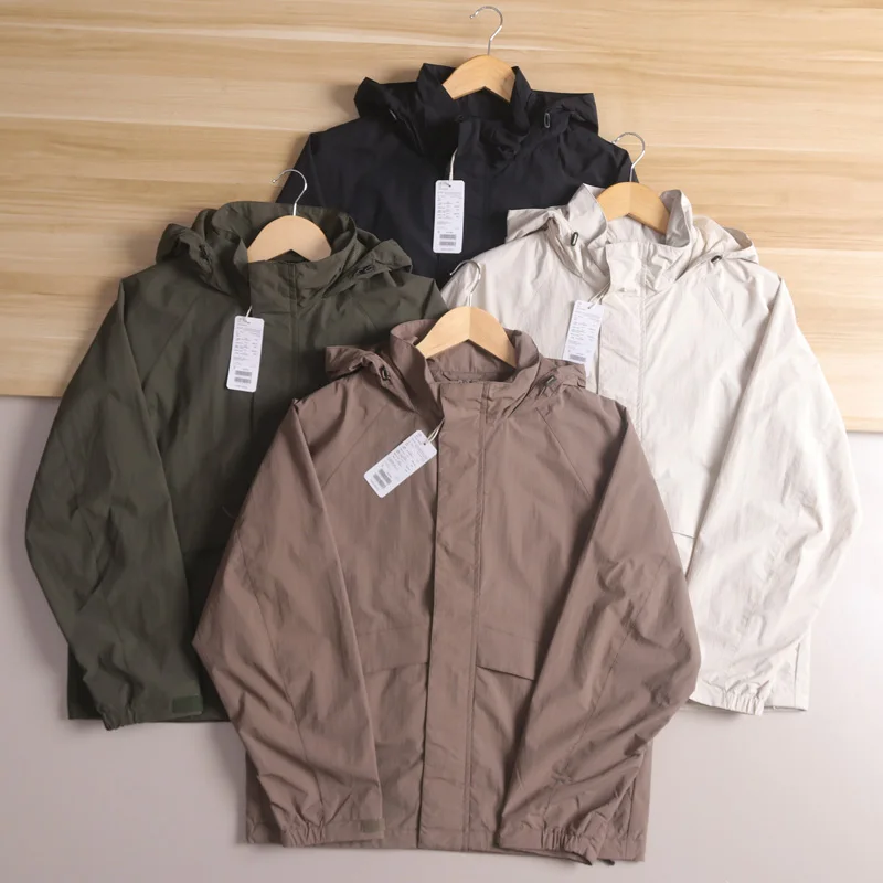 

Уличная нейлоновая ткань Jaet с капюшоном, дышащее водостойкое пальто Faion Urban Sle Long Sve для молодежи, осеннее пальто...