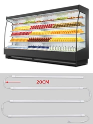 Waterproof  T8 Tube Light Refrigerator LED Integrated Outdoor Advertising Lightbox Super market Display Cabinet Lamps