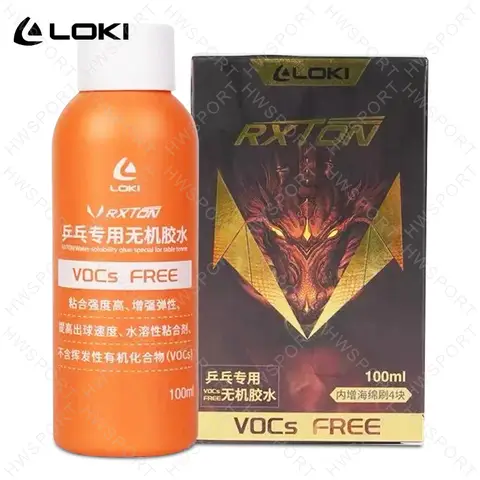 LOKI 탁구 접착제 수용액 탁구 라켓용 VOC 프리 본드 100ML