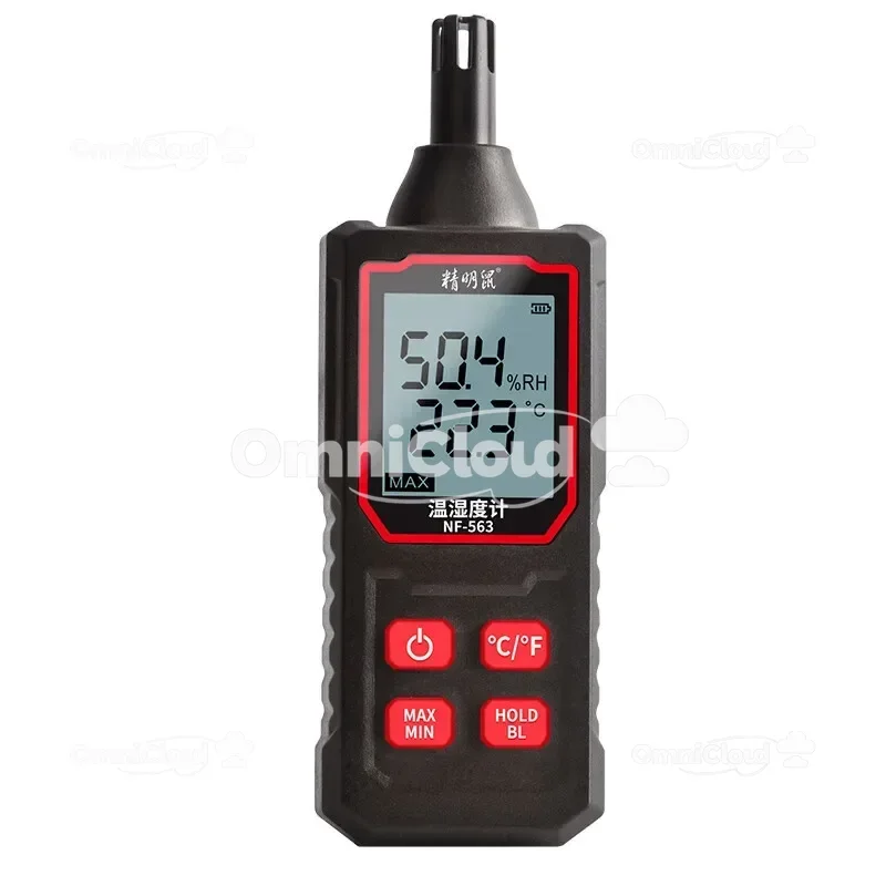 

NOYAFA NF-563 Высокоточный домашний ручной электронный цифровой термометр влажности с детектором температуры и влажности