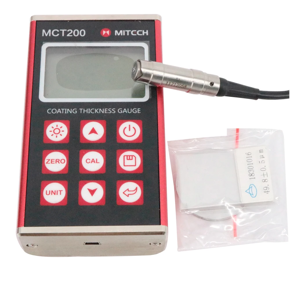 利用可能なプローブによって統合されたMITECH-MCT200厚さゲージ、アプリケーションの範囲