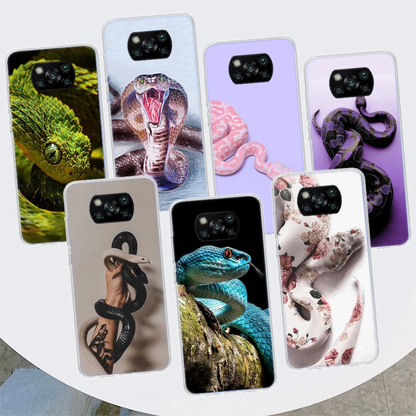 Animal Leather Snake Scales Phone Case For Xiaomi Mi 11 Lite 11i 12X 12 9 8 12T 11T 10T 9T Pro 10 5X 6X Ultra 5G Cover Coque Cap