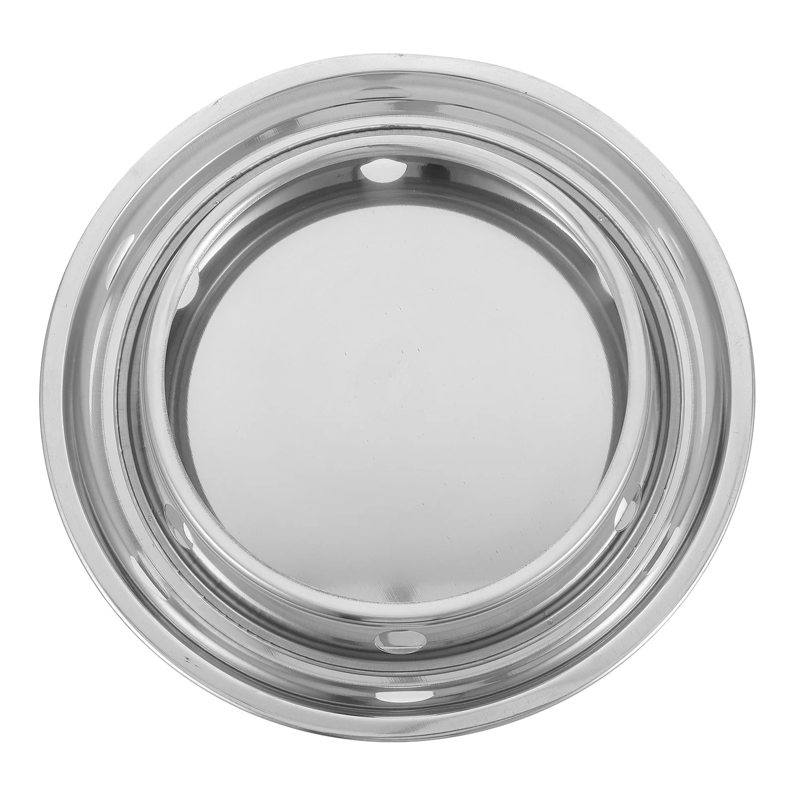 

Wok Pot Stand 26cm Solid Stainless Steel Outdoor Wok Rack Multi-Function Pot Holder Stove Stand Camping Pan Accessory