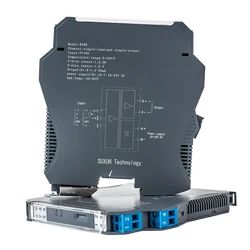 Temperature Converter Factory pt100(0-90) Din Rail Mounted High Accuracy 4-20mA 0-10v Transmitter