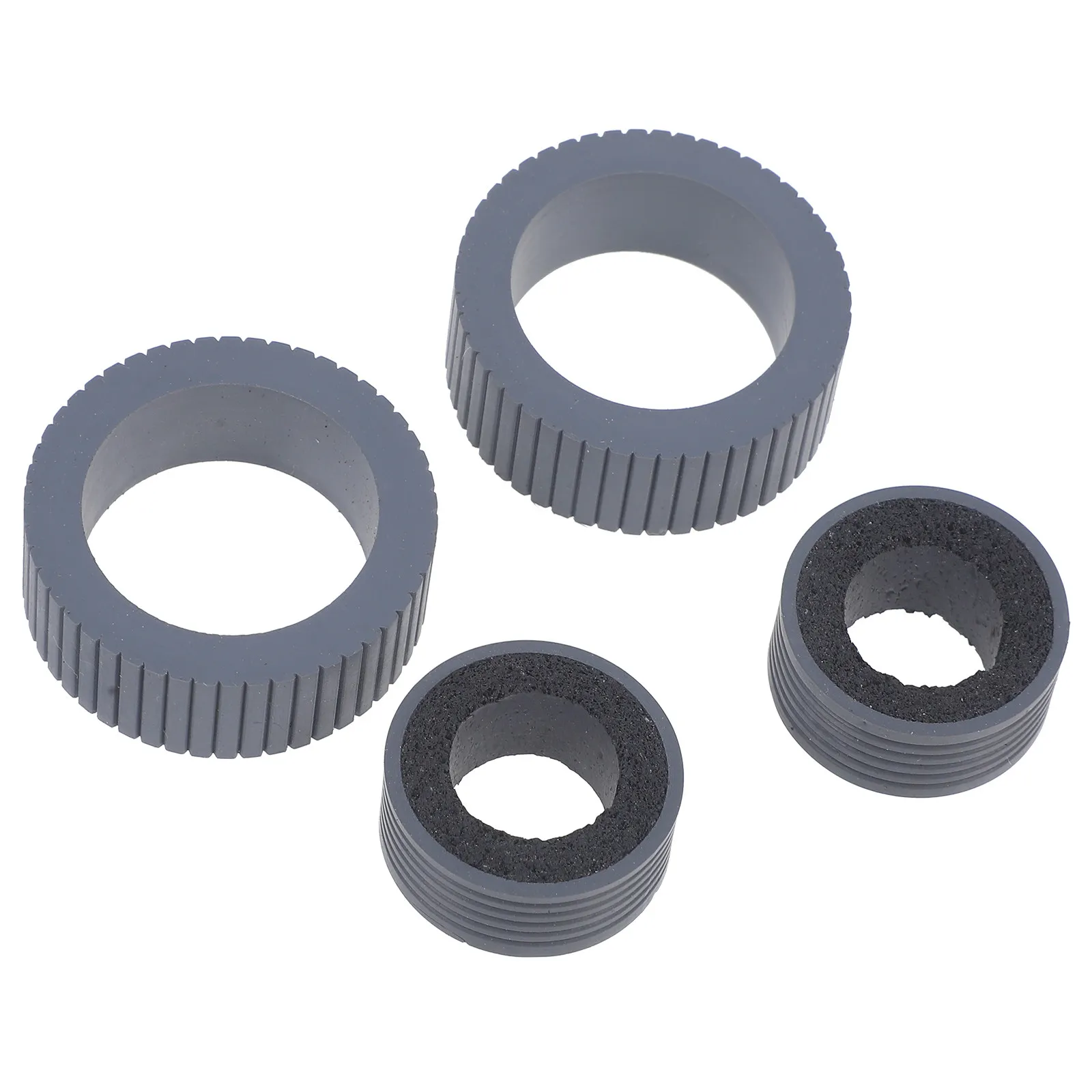 

4Pcs Scanner Roller Pager Holster Tpr Material Precision Fit Page Separator Cover for Enhanced Scanning Efficiency Scanner