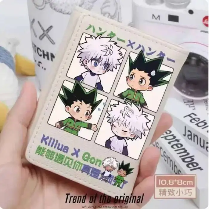 

Anime Hunter×Hunter Killua Zoldyck Fashion Wallet PU Purse Card Coin Hasp Money Bag Cosplay Gift B849 Hit