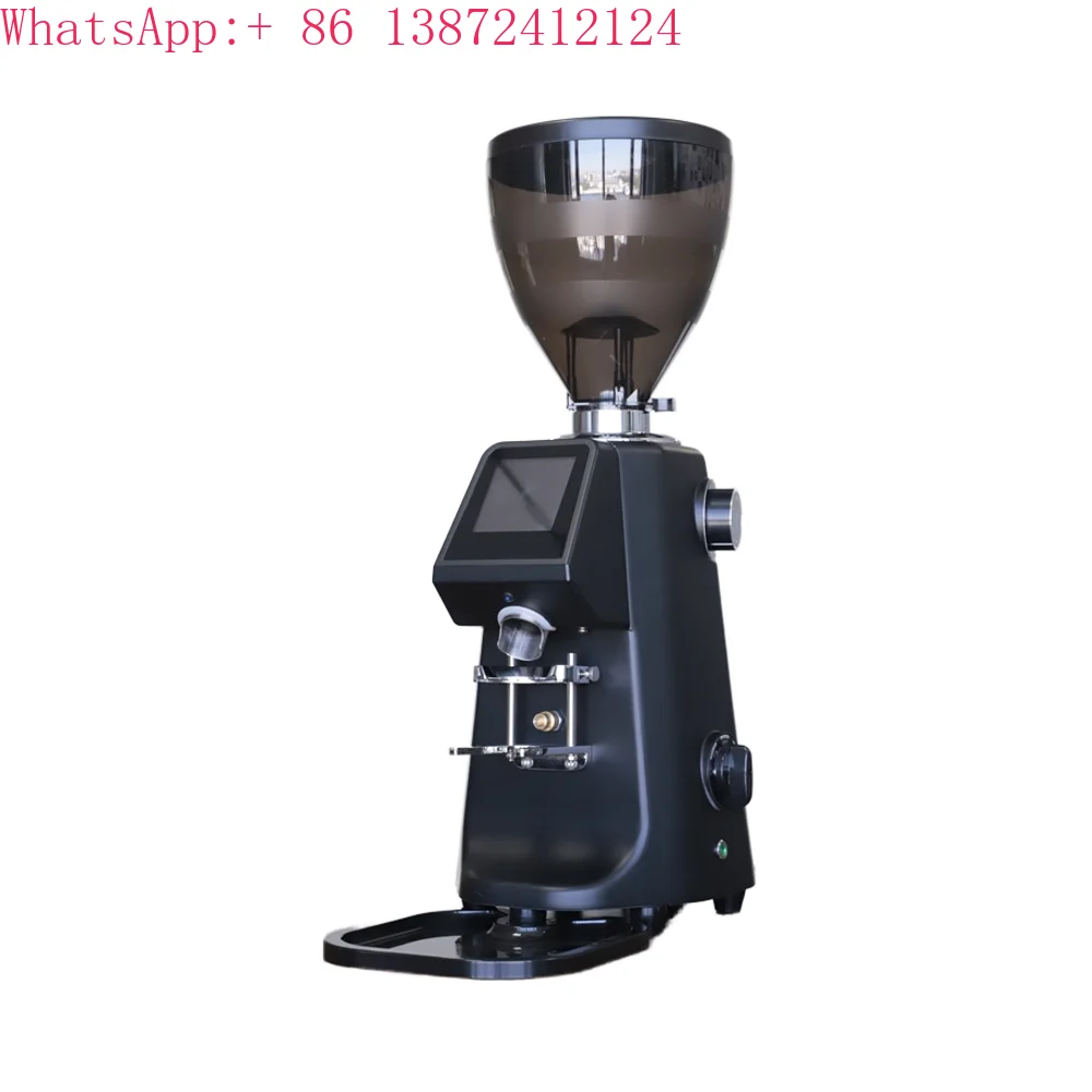 

Professional Automatic LED 74MM Industrial Electric Commercial Coffee Grinder Machine Coffee Bean Grinder Machine