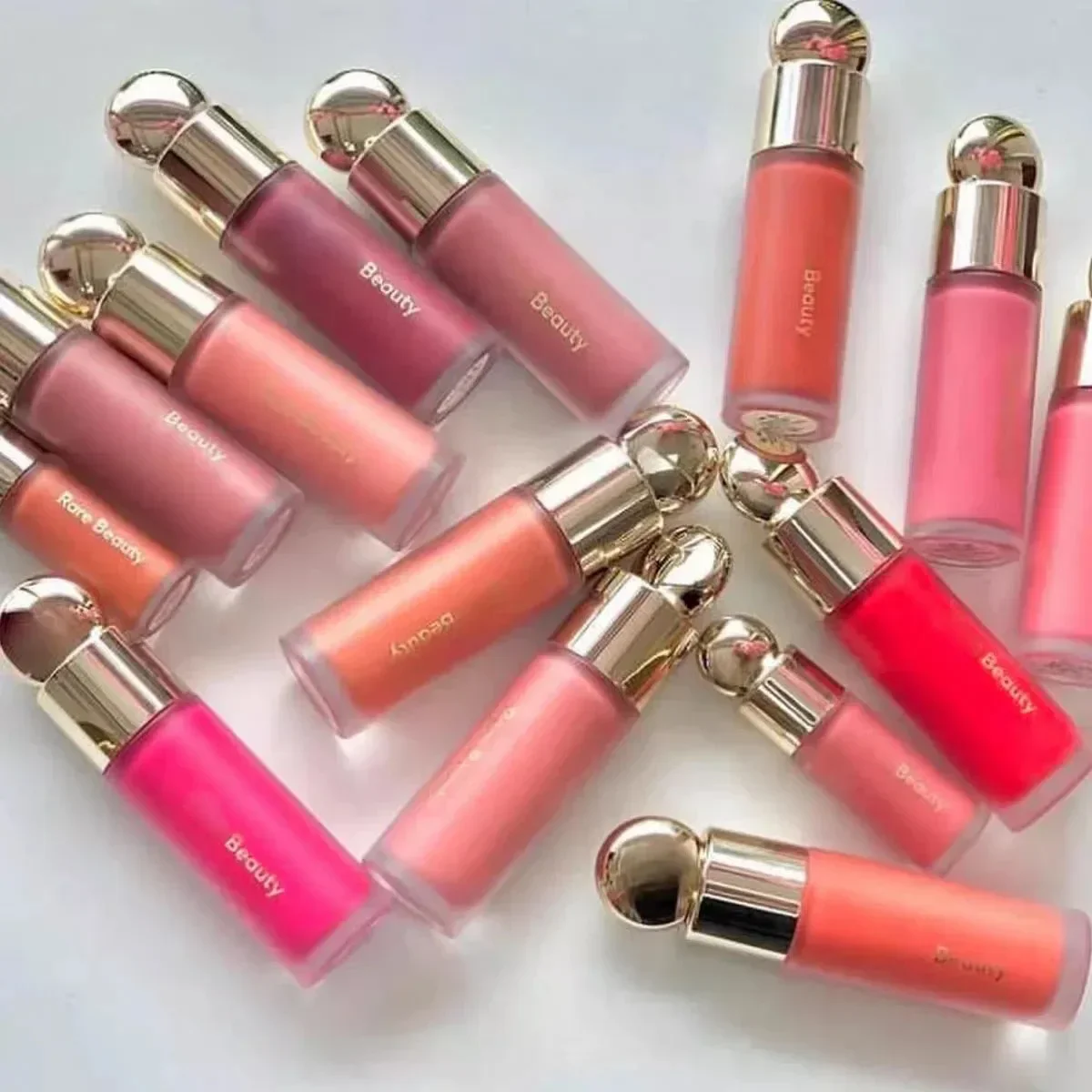 2025 moda nova beleza 3-em-1 blush líquido hidratante dupla utilização à prova dwaterproof água iluminar lábio esmalte suave leve maquiagem cuidados