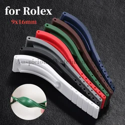 Silicone Watch Band 20mm for Rolex Daytona Submariner GMT OYSTERFLEX Diving Waterproof Replacement Wristband Watches Accessories