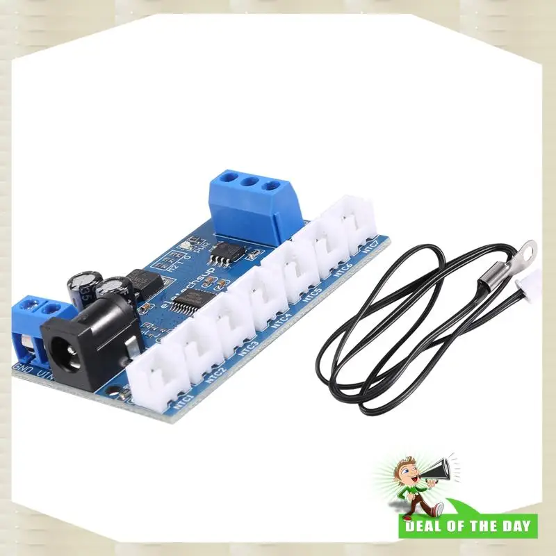 24-Hour Delivery 7 Channel RS485 NTC Temperature Sensor Measurement MODBUS RTU Paperless Recorder PLC NT18B07