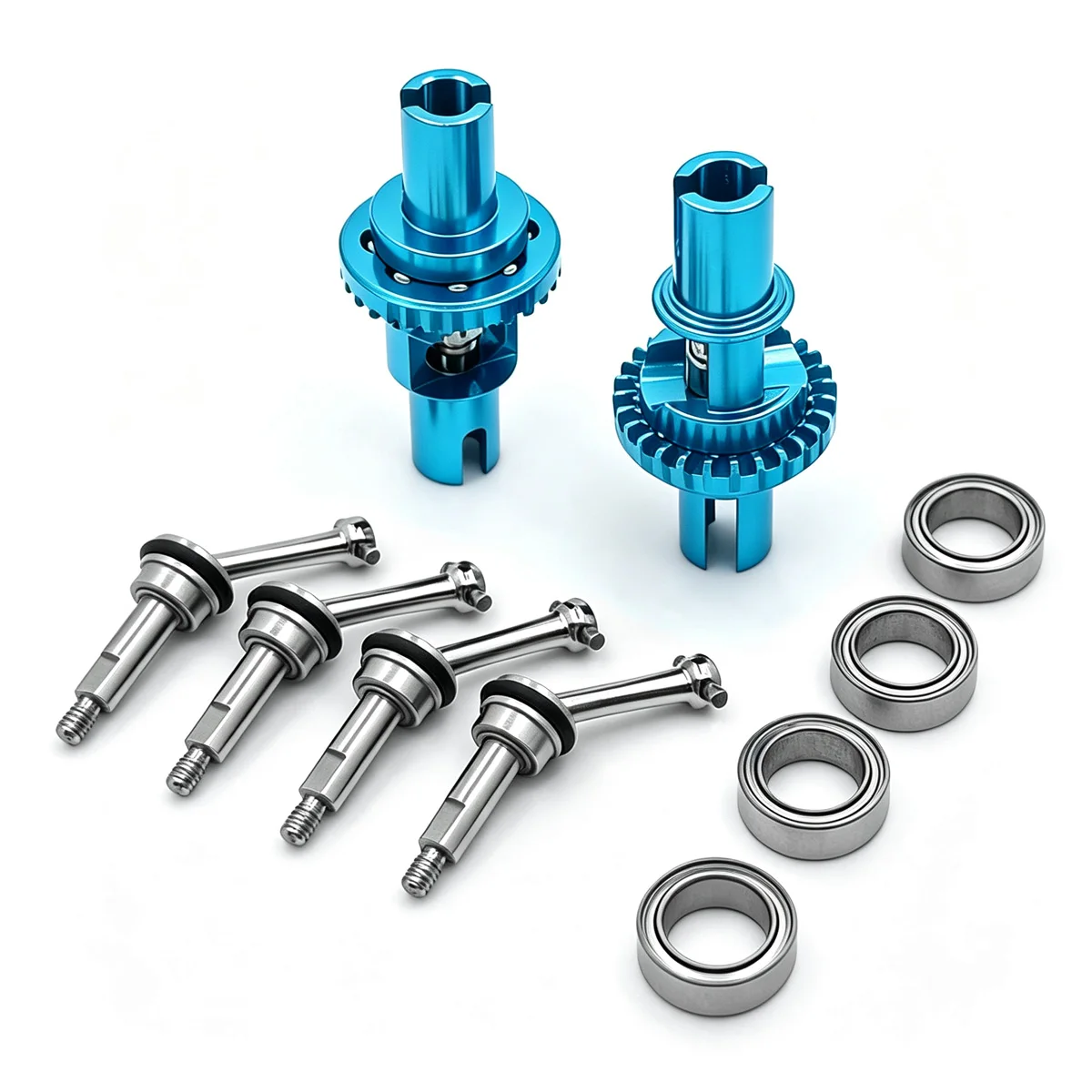 RC Car Upgrades Dog Bone Differential Set Fit For  WLtoys 284131 K969 K979 K989 K999 P929 P939  Remote Control Car Parts ﻿