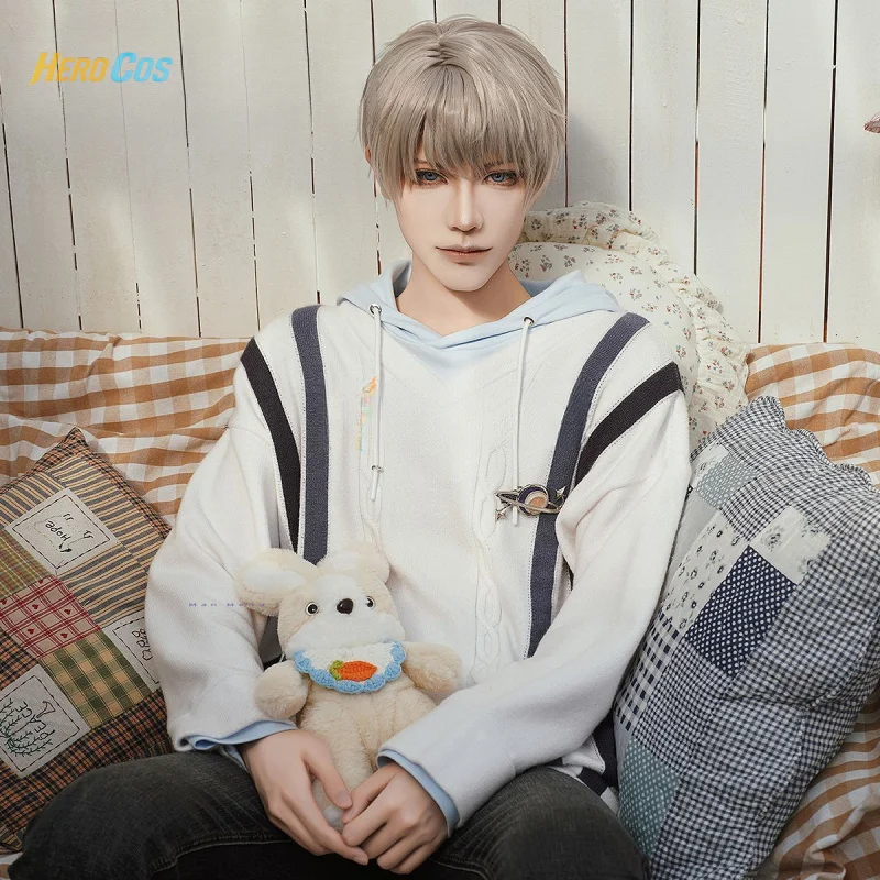 

Костюм Ксавса для косплея AnLove and Deepspace, свитер, брошь, красивая униформа, наряд для ролевых игр на Хэллоуин, HERO Cos