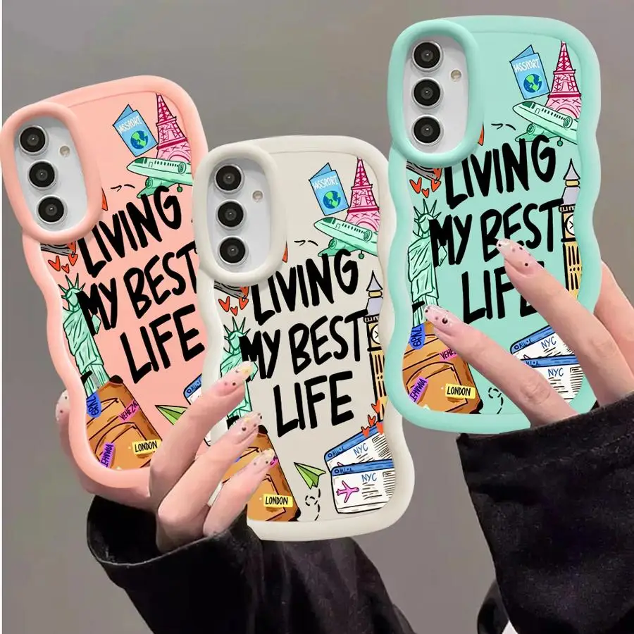 Case for Samsung Galaxy A17 A11 A20 A14 A03 A15 A04 A16 A05 A13 A50 A12 A30 A73 Phone Cover A21s A52 A06 A26 A34 A02s A55 A35