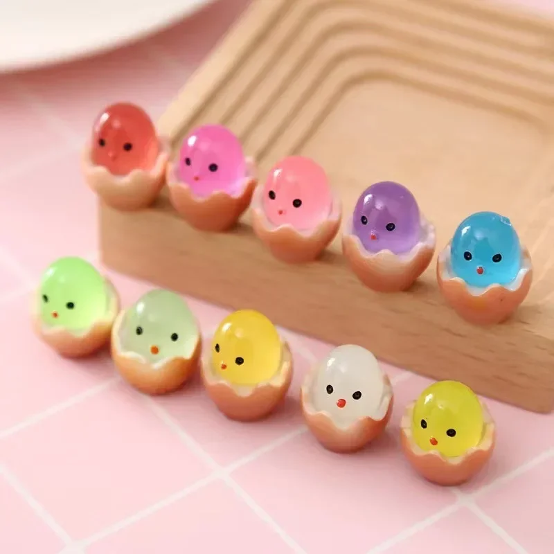 12/24PC Mini Cute Glow-in-the-Dark Egg Gifts for Kids Birthday Party Favors Pinata Fillers Classroom Prizes Halloween Decoration