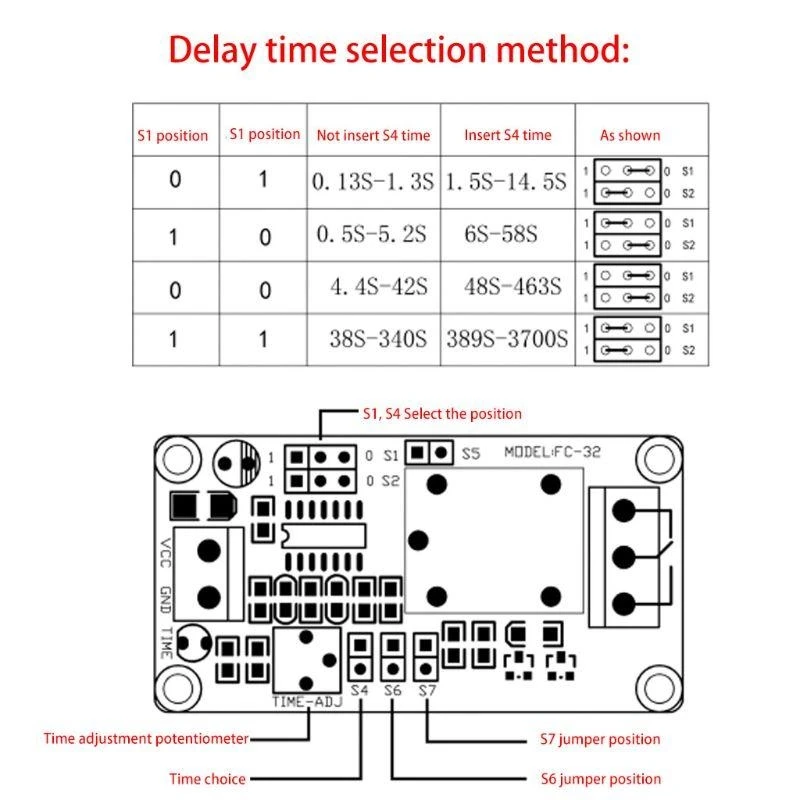 12V for DC Delay Delay Turn on / Delay Turn off Switch Module with Timer best sale