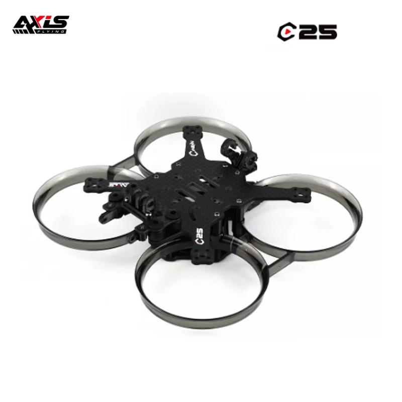 Axisflying Cineon C25 Frame Kit with Cinewhoop FPV Cinematic Freestyle Done with O3 GPS Printout