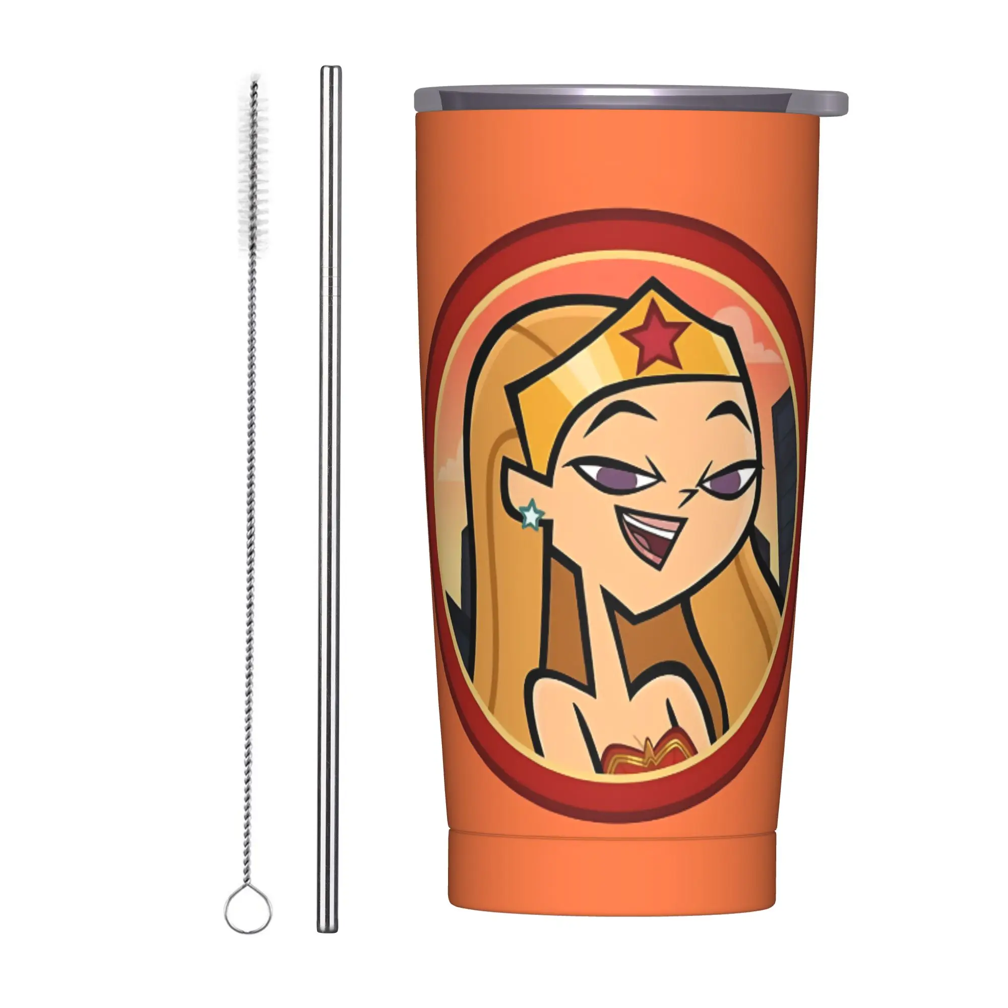 Totals Dramas Reboot Icon - Superhero Julia Tumbler Vacuum Insulated  Coffee Cups Stainless Steel Car Mugs Water Bottle, 20oz
