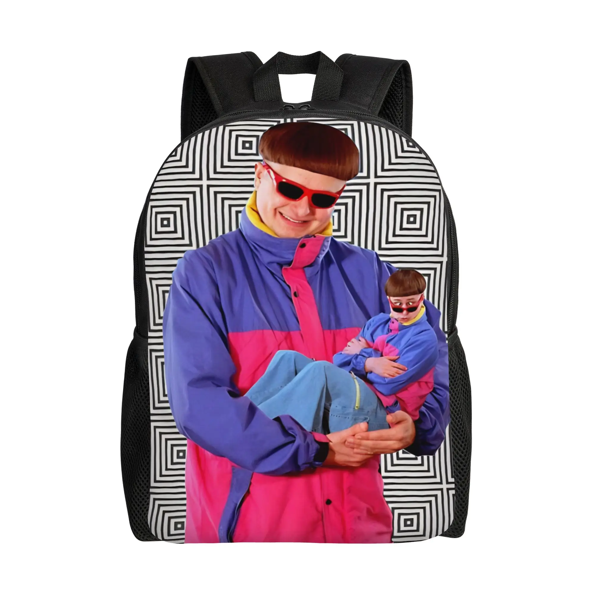 Oliver Tree baby Father Backpack for Men Women Casual Student Work Daypack  Laptop Computer Shoulder Bag Gift