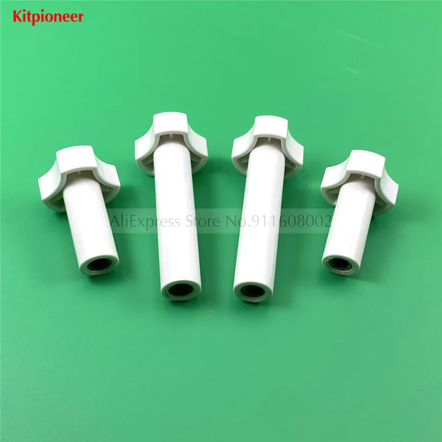 น็อตยึดน็อตสกรูสำหรับ mql 4ชิ้นสีขาวใหม่อุปกรณ์เครื่องทำไอศกรีม M8 2ยาว + 2สั้น