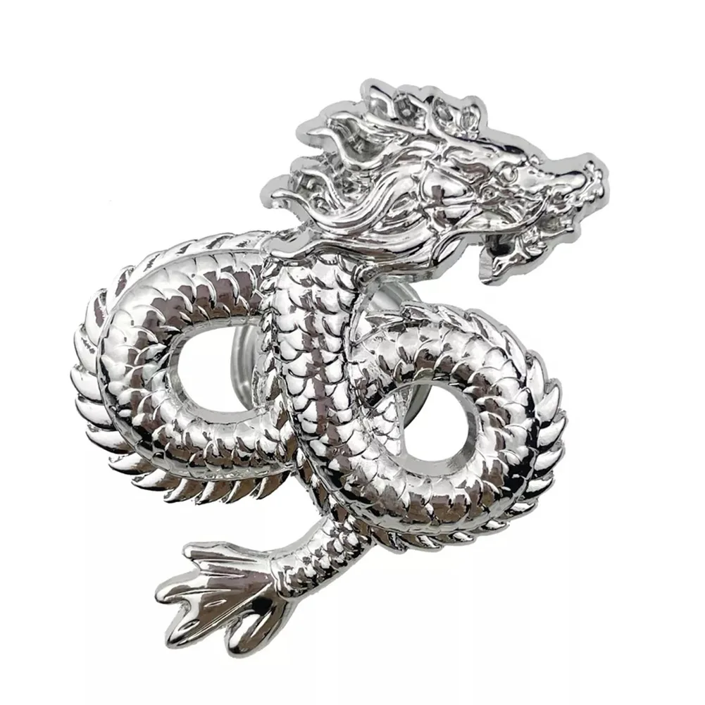 Poignée de meuble résistante à la corrosion en alliage de zinc en forme de dragon, boutons d'armoires de porte pour enfants, pièces de décoration de meubles, 1PC