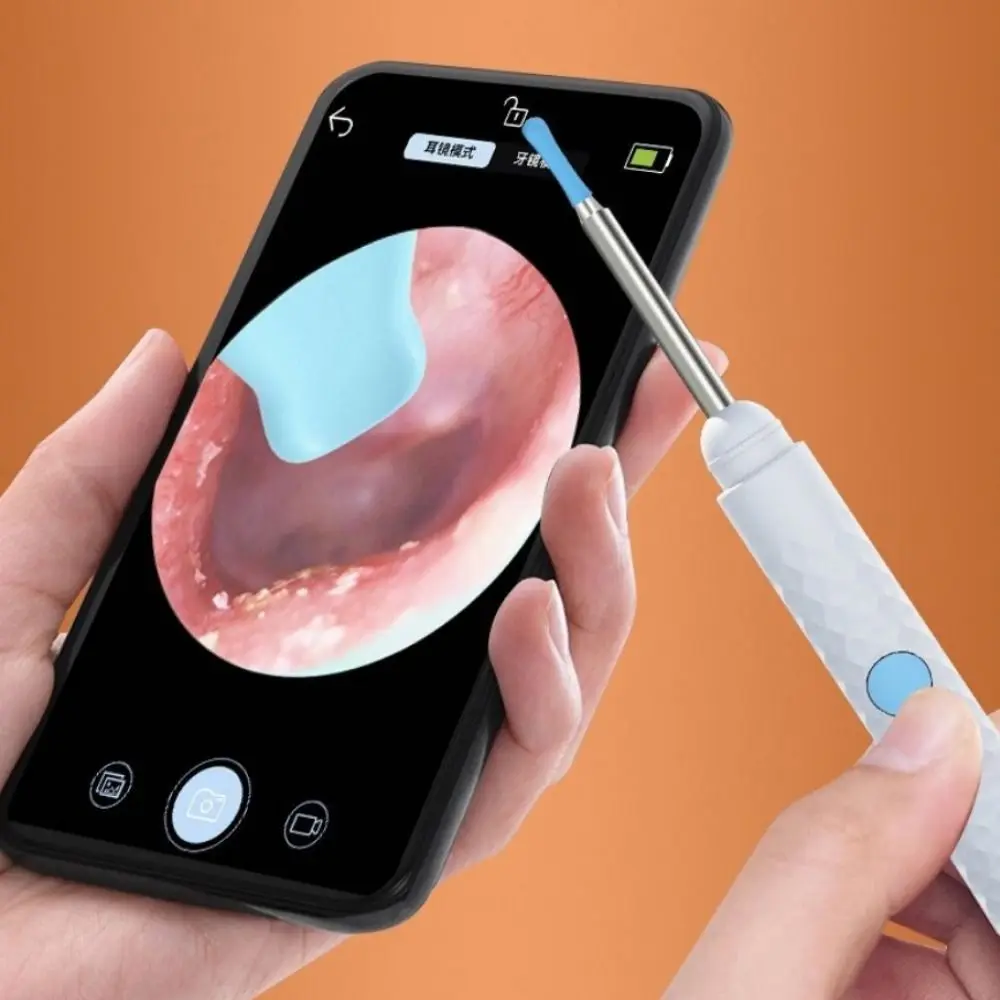 USB شحن البصرية الأذن العصي رقيقة جدا 4.2 مللي متر 6 أضواء LED البصرية اللاسلكية منظار الأذن كاميرا مقاومة للماء 1080P المنظار البصري #5