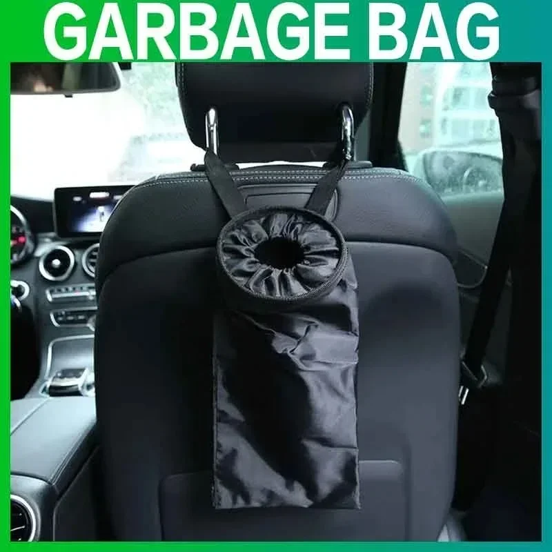 

Waterproof Car Trash Bag - Reusable Garbage Container, Trash Can (Size: 38*18*12cm)