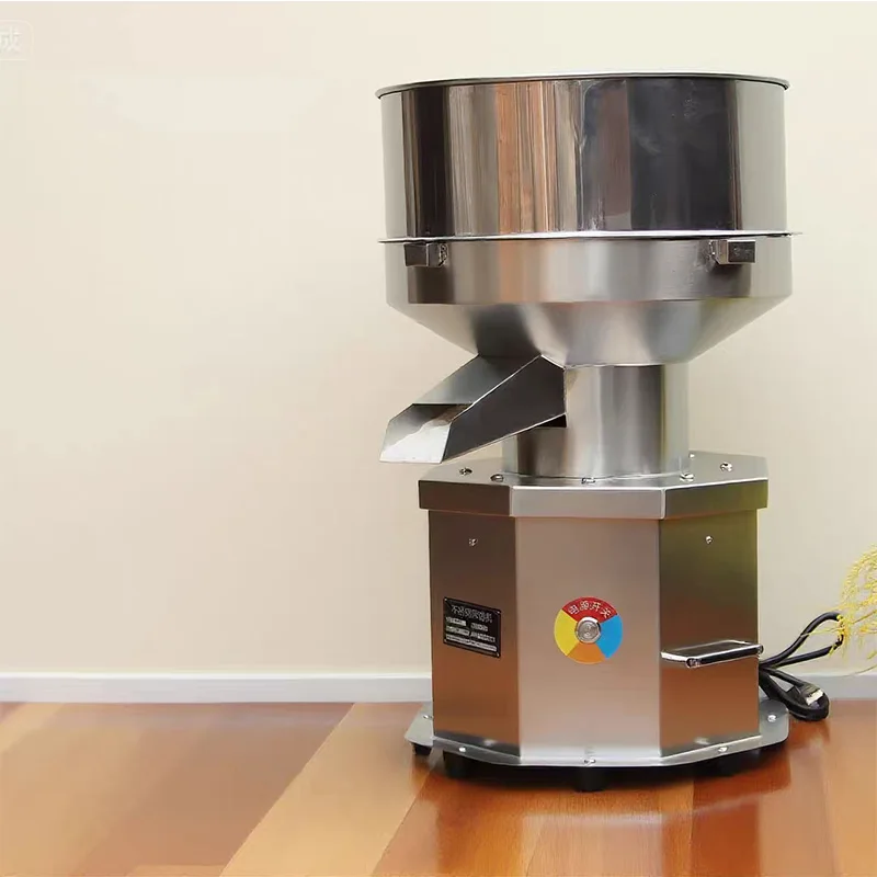 

Вибрационный сепаратор из нержавеющей стали, электрический сито-сепаратор для трав, древесины, пищевых продуктов, компактная машина для просеивания