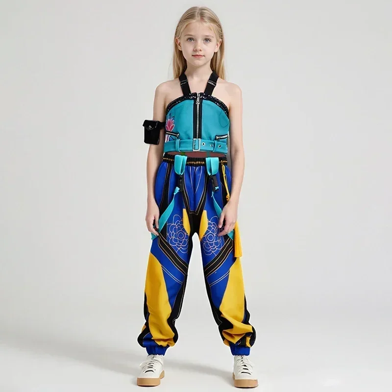 

Новые аниме детские костюмы для ролевых игр для девочек, полный костюм Зои, комплект для K-pop, карнавальные костюмы на Хэллоуин, одежда, наряд