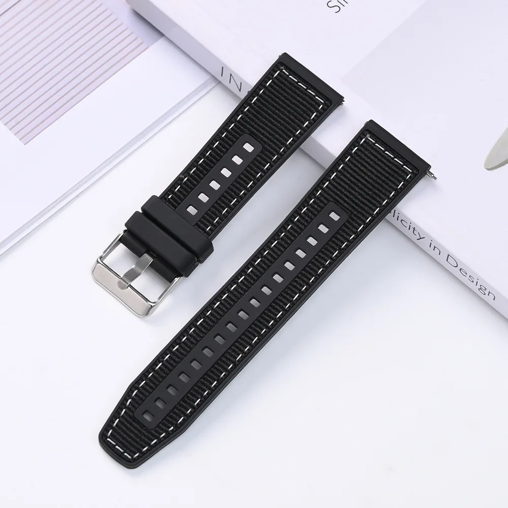 22Mm Silicon Nylon …