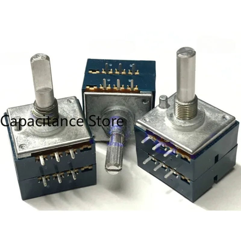 

5PCS RK27 type dual volume potentiometer A10K A20K A50K A100K A250K