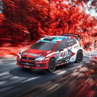 ZDRACING RX12 Rally Car 1/12 Simulation RC Remote Control Model Electric High Speed ​​Brushless Four-Wheel Drive Competition RTR