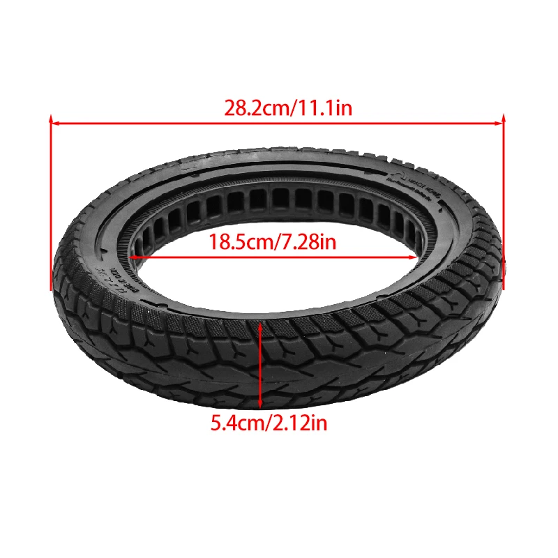 

Electric bicycle 12x2.125 solid tire, 12 inch hollow tire, non inflatable tire