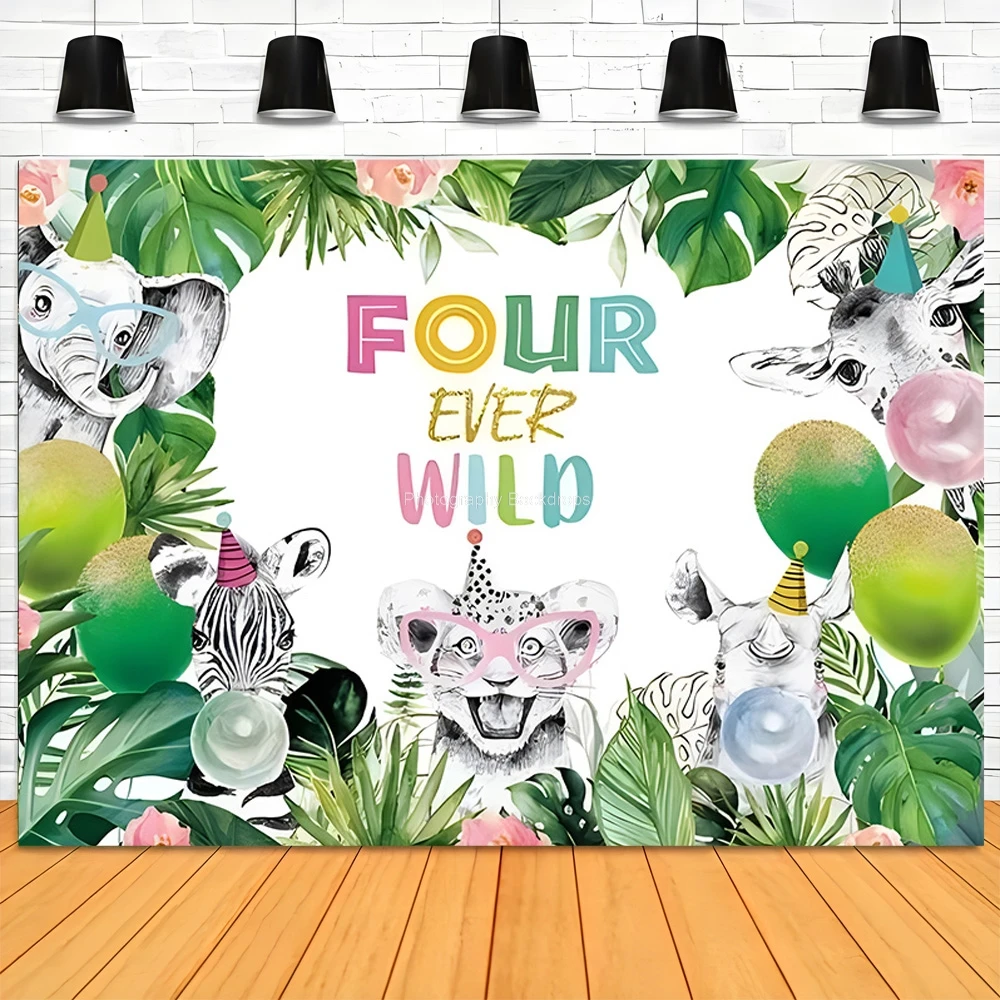 Fondo de fotografía Digital para niños, decoración de fiesta de Cumpleaños feliz 25, globos de colores, estudio fotográfico, AY-06