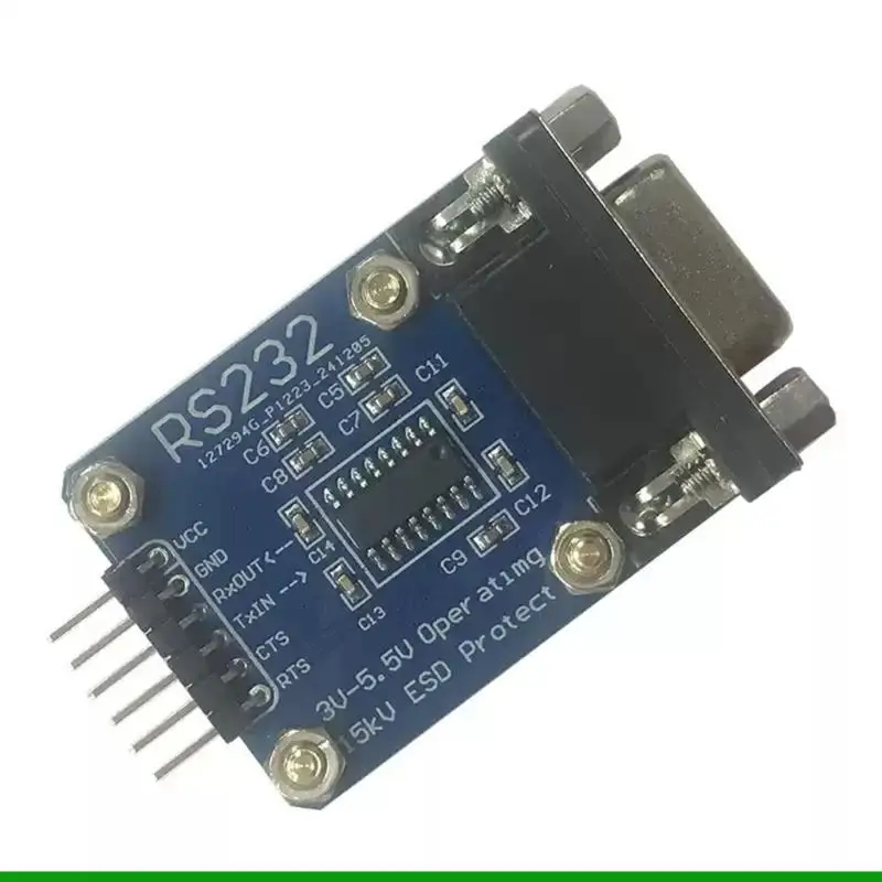 U55C RS232 To UART Adapter SP3232 Chip 115200bps Rate Wide Voltages Compatibility