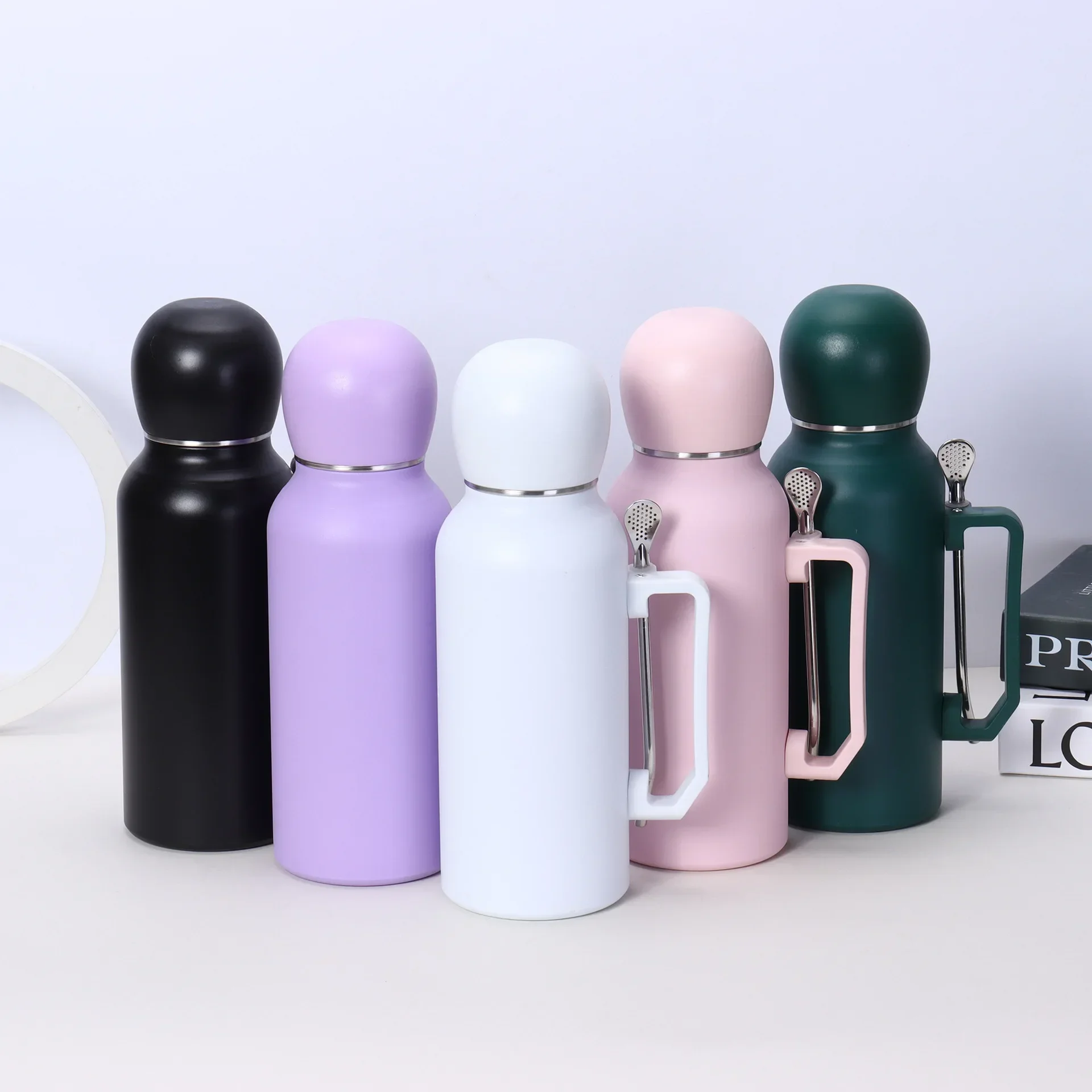 

1200ml Large Capacity Yerba Mate Vacuum Insulated 304 Stainless Steel Portable with Filter Straw for Loose Leaf Tea & Yerba Mate